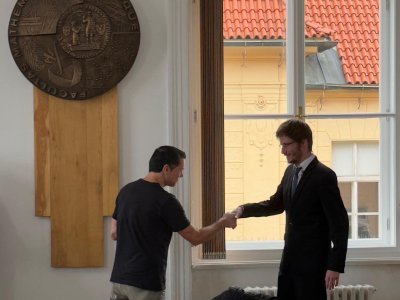 Our colleague Daniel Staško defended PhD thesis
