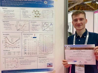 Our student was awarded the Best Poster prize